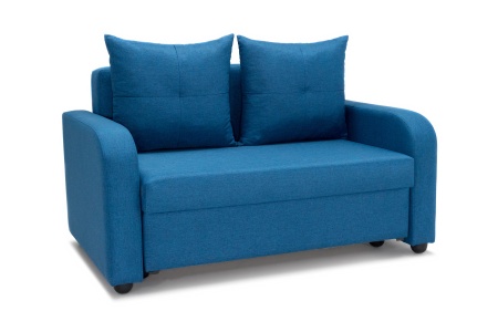 Диван Бруно рогожка синяя