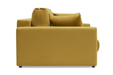 Диван тик-так Монарх горчичный