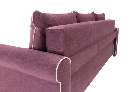 Диван еврокнижка Верона фиолетовый