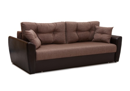 Диван еврокнижка Амстердам коричневый