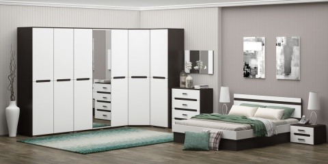 Спальный Гарнитур Каролина-9 МДФ/Разные Цвета 