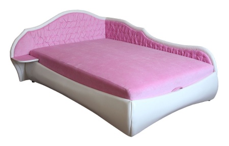 Кровать Тахта Угловая Моника с Ящиком для Хранения и Матрасом/Разные Цвета и Размеры 900/1200/1400/1600 мм