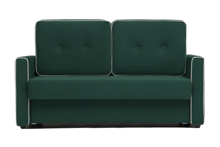 Диван еврокнижка Леон изумрудный