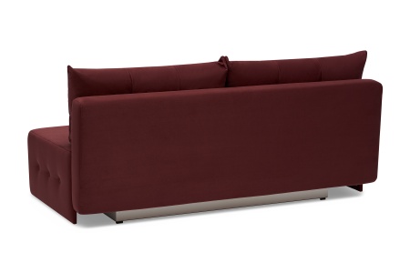 Диван еврокнижка Сити бордовый