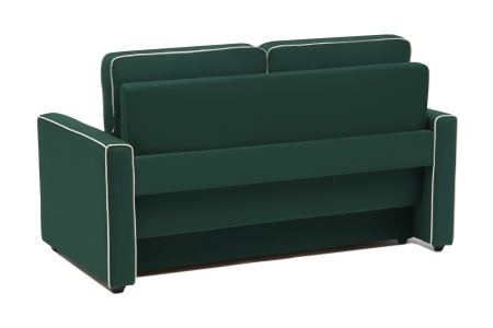Диван еврокнижка Леон изумрудный