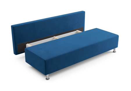 Диван еврокнижка Канна синий