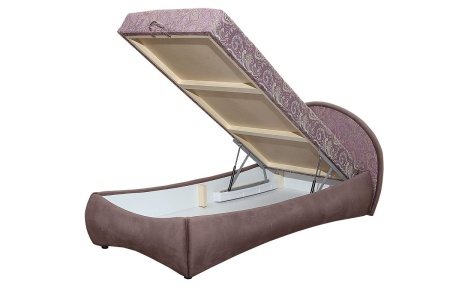 Кровать Тахта Аспен с Ящиком для Хранения и Матрасом/Разные Цвета и Размеры 900/1200/1400/1600 мм