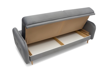 Диван книжка Париж темно-серый