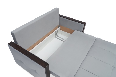 Диван еврокнижка Инсайд серый