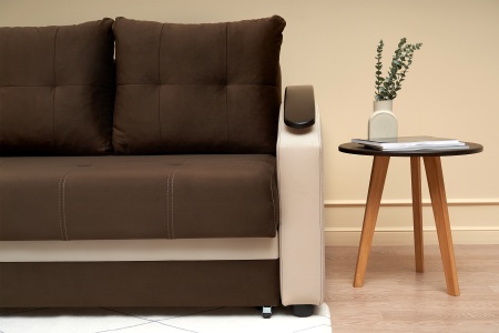 Диван еврокнижка София коричневый