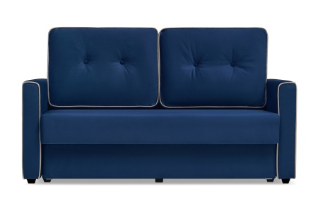 Диван еврокнижка Леон темно-синий
