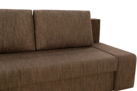 Диван еврокнижка Монако коричневый