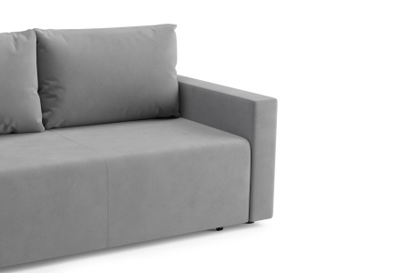 Диван еврокнижка Оталия серый