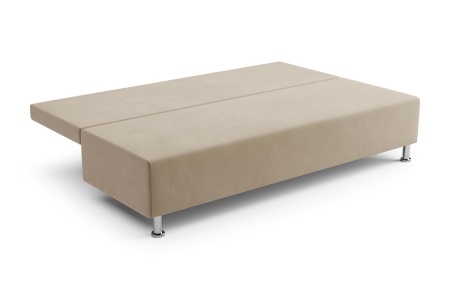 Диван еврокнижка Канна велюр бежевый