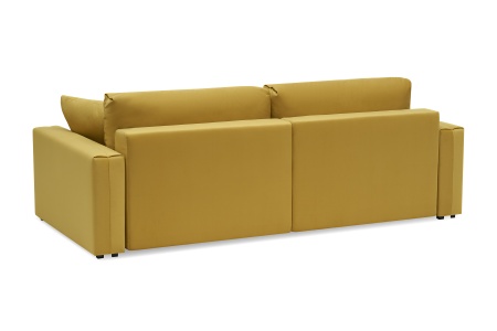 Диван тик-так Монарх горчичный