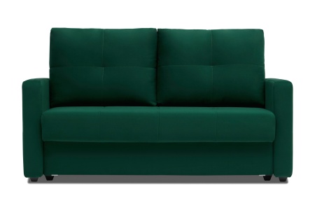 Диван шагающая еврокнижка Вита изумрудный