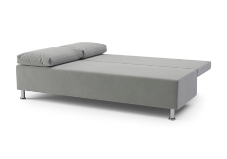 Диван еврокнижка Канна велюр серый