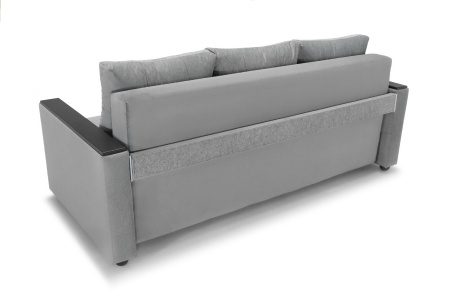 Диван еврокнижка Денвер серый