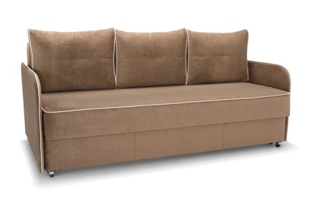 Диван еврокнижка Лозанна коричневый