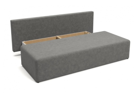 Диван еврокнижка Нексус серый