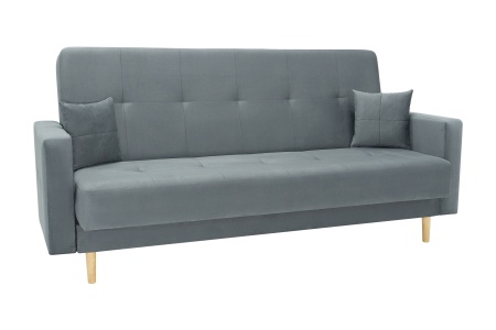 Диван книжка Фиеста Лайт серый