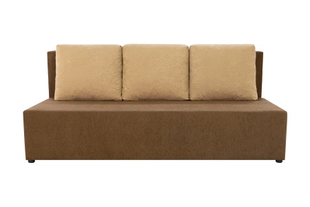 Диван еврокнижка Нексус коричнево-бежевый