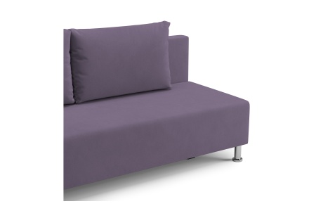 Диван еврокнижка Канна сиреневый