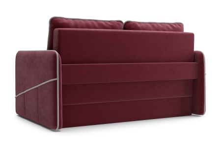 Диван еврокнижка Энерджи бордовый