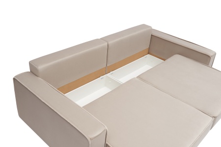 Диван тик-так Сохо 3-х местный бежевый