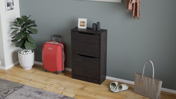 Тумба для Обуви «Тиара» Тип 2 Разные Цвета (Ш-500 мм x В-810 мм x Г-234 мм)