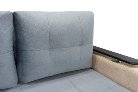 Диван еврокнижка Севилья серый