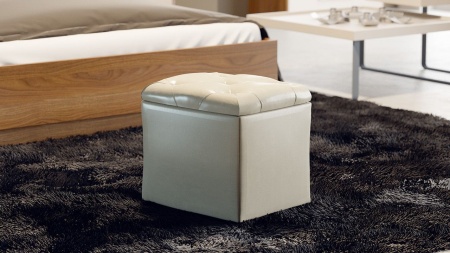 Пуф №4 с Ящиком для Хранения Разные Цвета/Ш-365 × Г-440 × В-465 мм