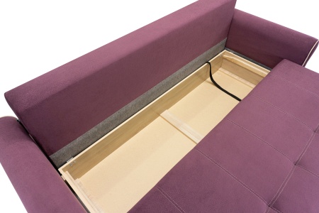 Диван еврокнижка Верона фиолетовый