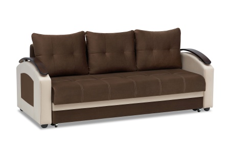 Диван еврокнижка София коричневый