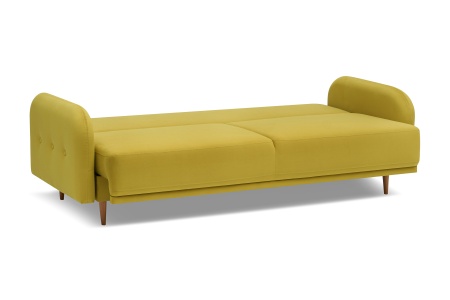 Диван книжка Париж горчичный