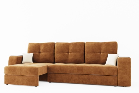 Диван Угловой Сингапур Ш-2670 х Г-1700 х В-1000 мм/Спальное место Ш-1700 х Г-2100 мм