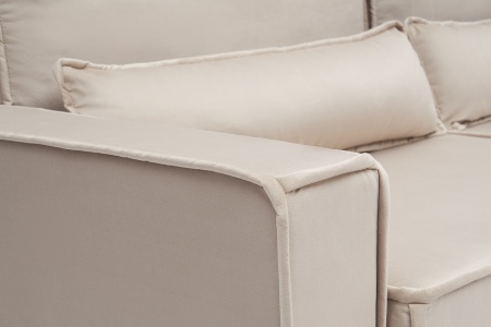 Диван тик-так Сохо 3-х местный бежевый