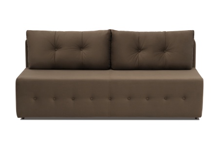 Диван еврокнижка Сити коричневый